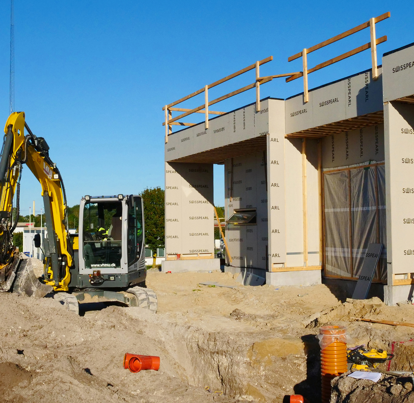 Byggeri af Ungehjemmet Bifrost